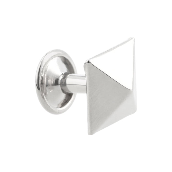 12.7mm Shiny Nickel, Pyramid Rivet Stud, Steel - PK10 – Weaver
