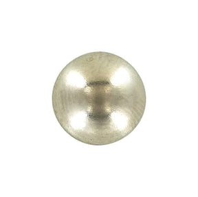 Ohio Travel Bag Adornments 9mm Brass, Button, steel, #A-55BU-1-NP A-55BU-1-NP