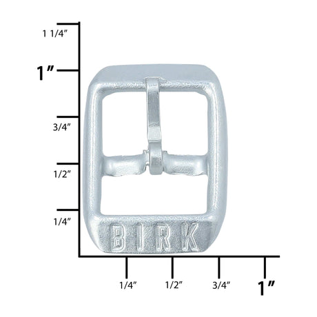 Ohio Travel Bag Birkenstock 13mm Silver, Birkenstock Buckle, Steel, #C-1501-SILV C-1501-SILV