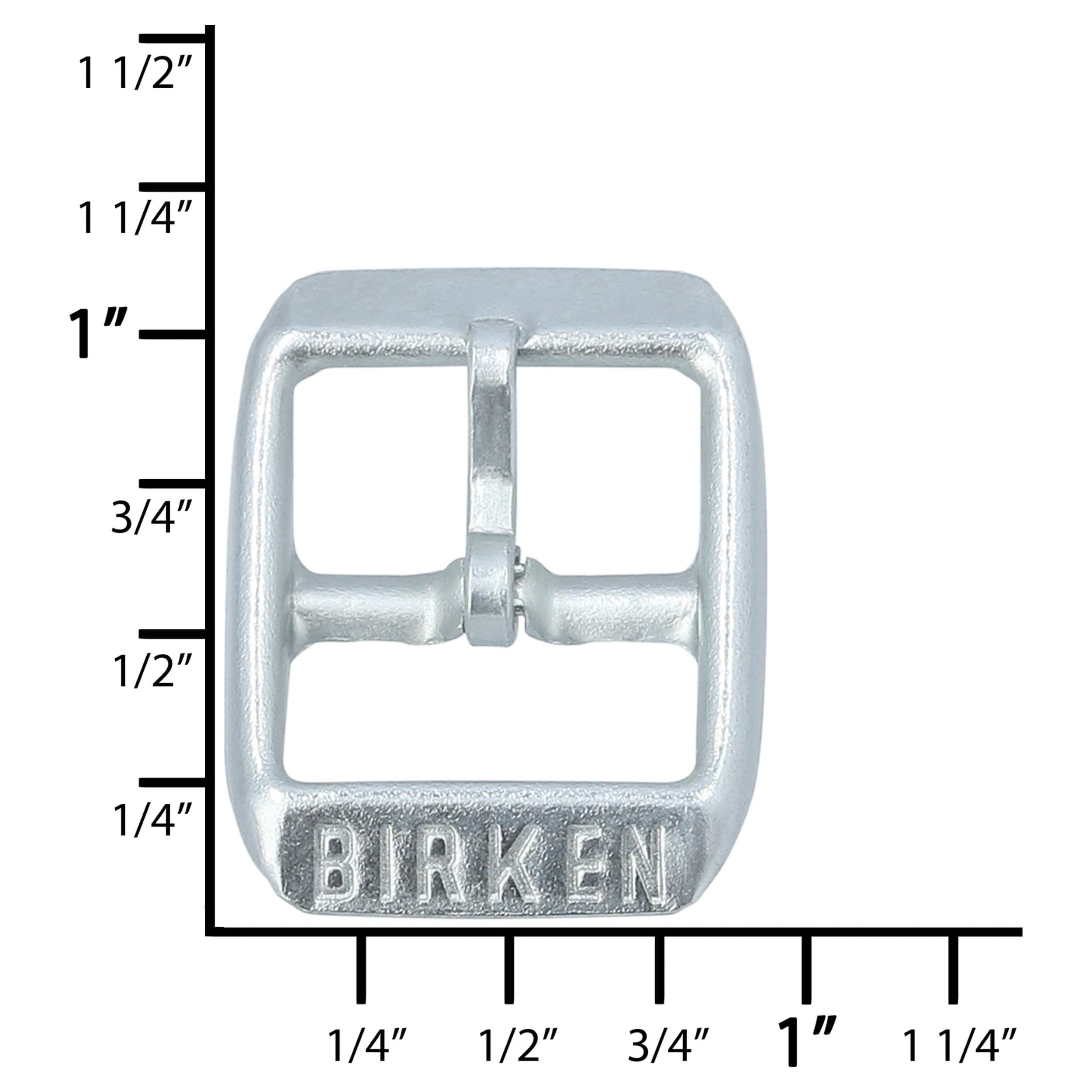 16mm Silver, Birkenstock Buckle, Steel – Weaver Leather Supply