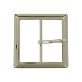 Ohio Travel Bag Buckles 2" Nickel, Center Bar Buckle, Zinc Alloy, #C-1854-NIC C-1854-NIC