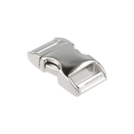 Ohio Travel Bag Buckles 3/4" Nickel, Side Squeeze Buckle, Aluminum, #C-1955 C-1955