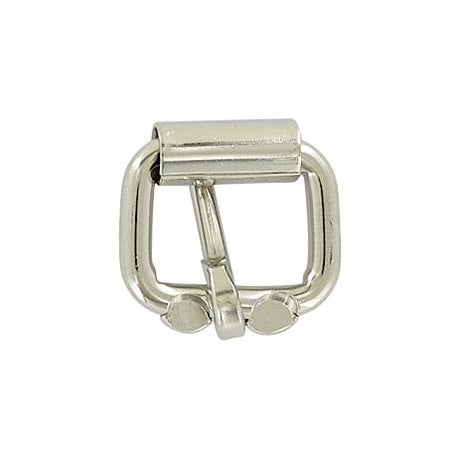 Ohio Travel Bag Buckles 3/4" Nickle, Heel Bar Roller Buckle, Steel, #C-1055-3-4-NP C-1055-3-4-NP