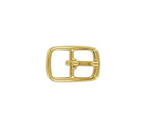 Ohio Travel Bag Buckles 3/8" Gold, Center Bar Buckle, Zinc Alloy, #C-1307-GOLD C-1307-GOLD