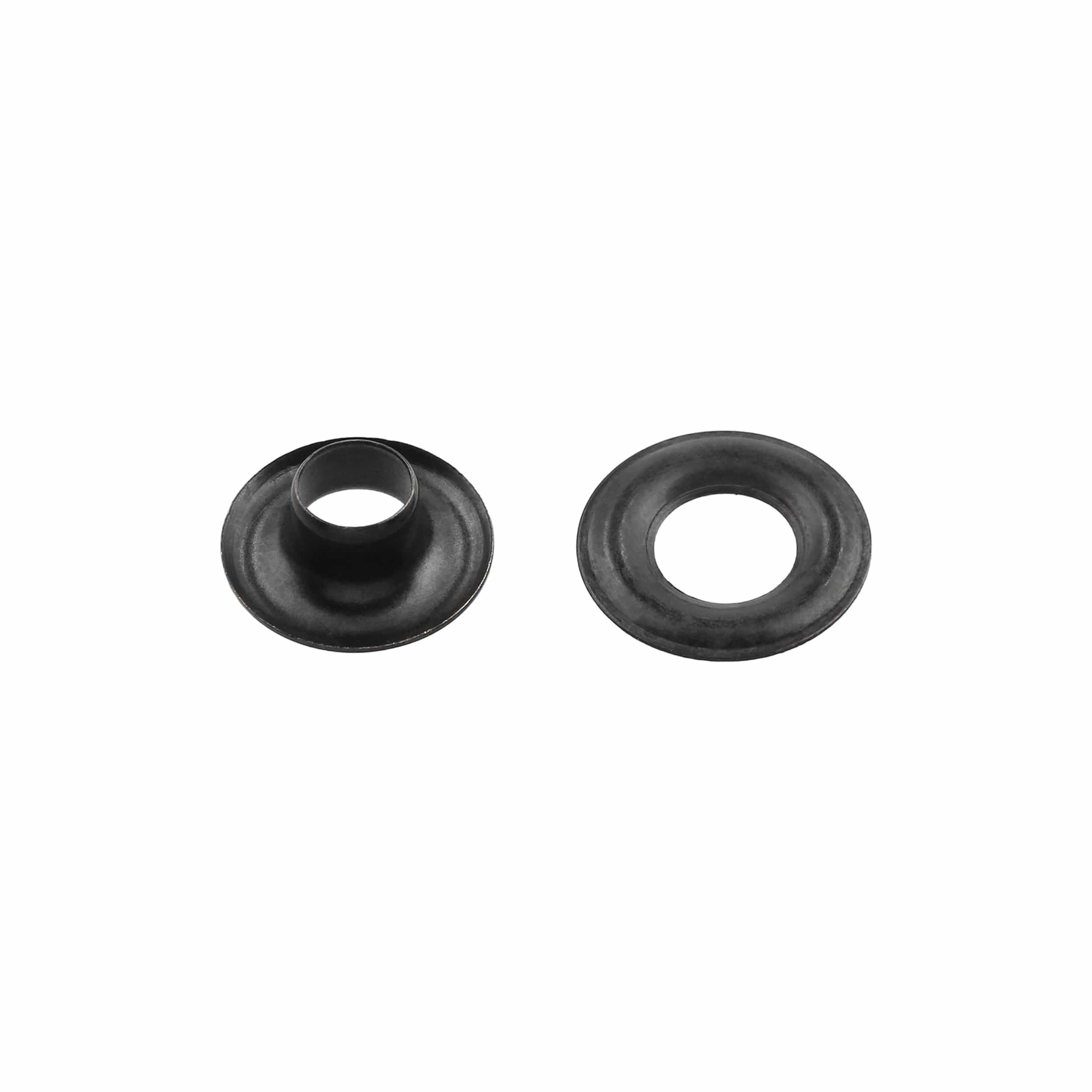 00 Black, Grommet with Washer, Solid Brass - 24 pk – Weaver