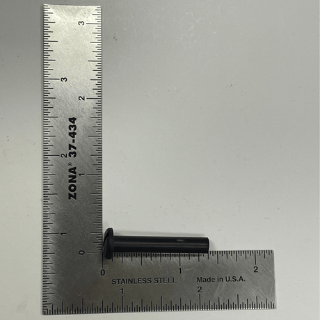 Ohio Travel Bag Fasteners 1 1/4" Black, Post & Cap, Plastic, #L-1694-1-1-4 L-1694-1-1-4