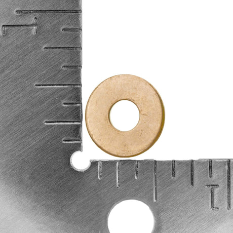 Ohio Travel Bag Fasteners 1/2" Brass, Washer, Steel- 24 pk, #L-1439-BP L-1439-BP