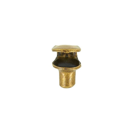 1/4" Antique Brass, Book Lace Eyelet Hook, Steel