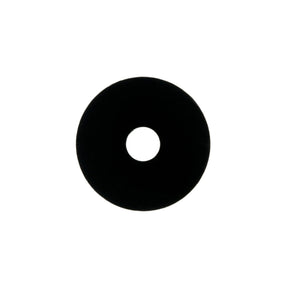 Ohio Travel Bag Fasteners 1/4" Black Washer, Steel -12 pk, #L-1134-BLK L-1134-BLK