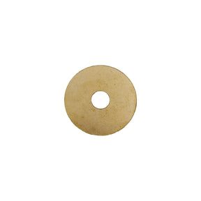 Ohio Travel Bag Fasteners 1/4" Brass Washer, Steel - 12 pk, #L-1134-BP L-1134-BP