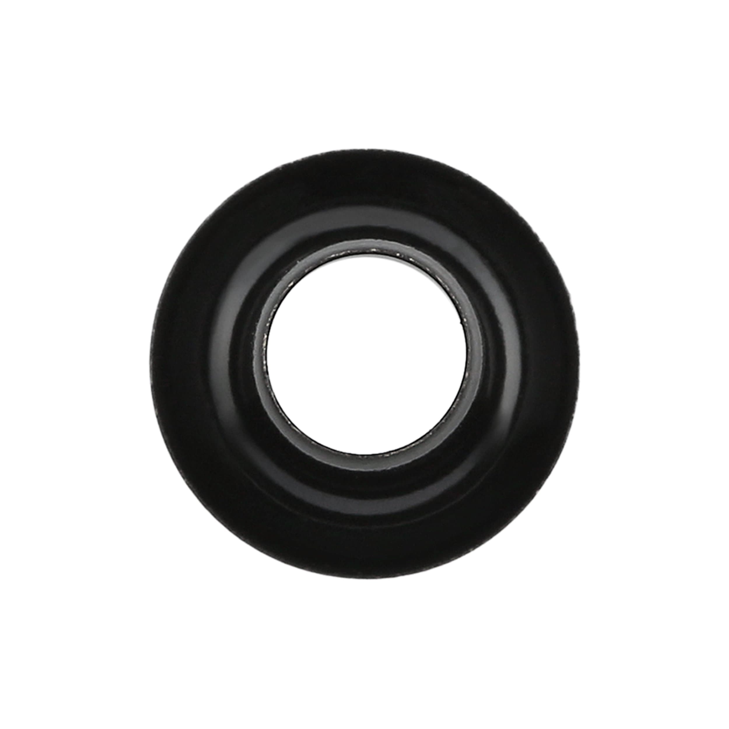 4.4mm Black, Eyelet, Solid Brass - 12 pk – Weaver Leather Supply