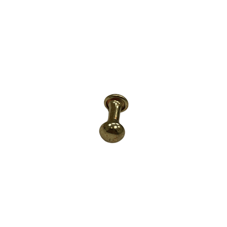 Ohio Travel Bag Fasteners 12mm Gold, Double Cap Domed Rivet, Steel, #A-408-GP A-408-GP