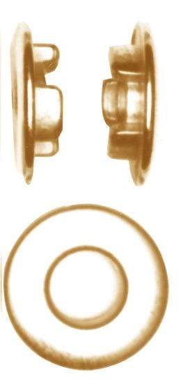 Ohio Travel Bag Fasteners 13/16" Gold, Force Fit Eyelet, Zinc Alloy, #P-2013-GOLD P-2013-GOLD
