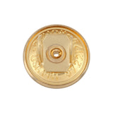 Ohio Travel Bag Fasteners 15mm Gold, Beveled Low Profile Magnetic Snap, Steel, #P-2405-GOLD P-2405-GOLD