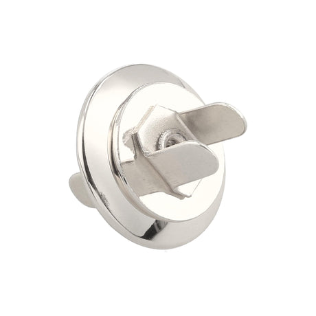 Ohio Travel Bag Fasteners 19mm Nickel, Beveled Low Profile Magnetic Snap, Steel, #P-2407-NP P-2407-NP