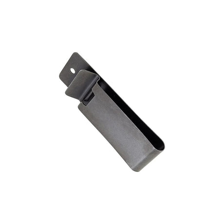 3 1/4" Black, Clip, Steel