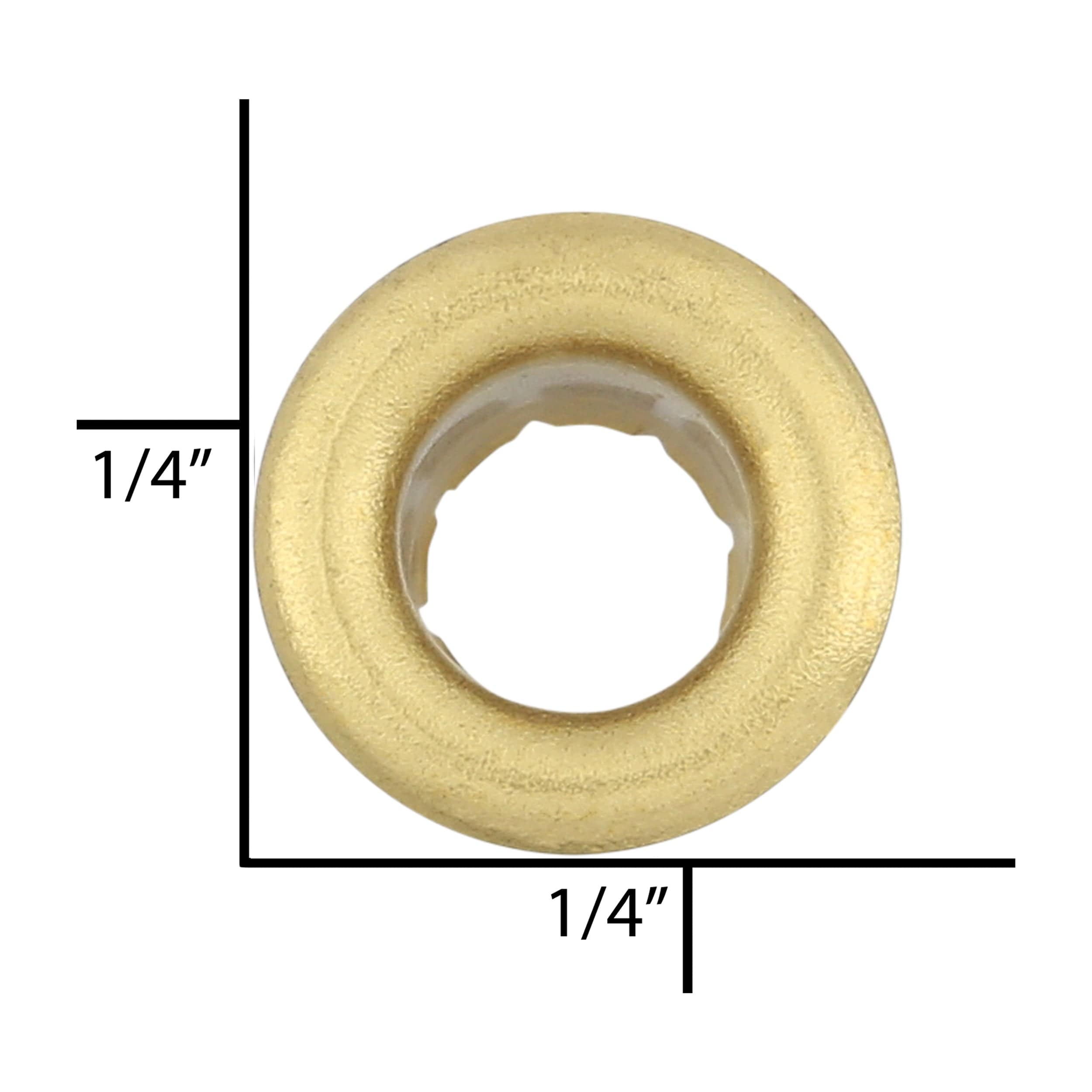 4.7mm Brass, Eyelet, Solid Brass - 12 pk – Weaver Leather Supply