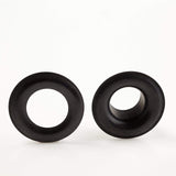 Ohio Travel Bag Fasteners #4 Black, Grommet with Washer, Solid Brass, #GROM-4-BLK GROM-4-BLK
