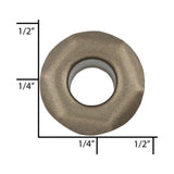 Ohio Travel Bag Fasteners 5.1mm Antique Brass, Eyelet, Solid Brass - 12 pk, #A-329-ANTB A-329-ANTB