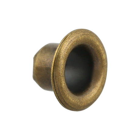 Ohio Travel Bag Fasteners 5/32" Antique Brass, Eyelet, Steel - 12 pk, #A-344-ANTB A-344-ANTB