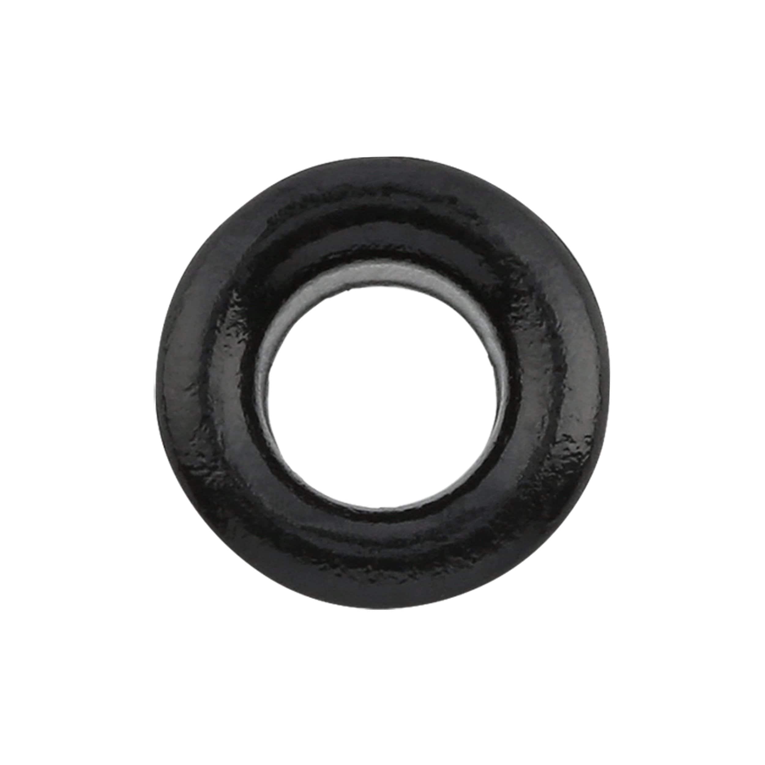 4.5mm Black, Eyelet, Steel - 36 pk – Weaver Leather Supply
