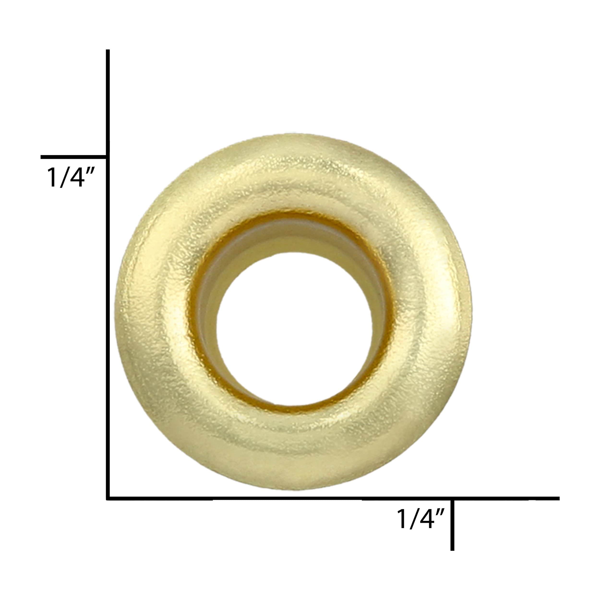 3.9mm Brass, Eyelet, Solid Brass - 12 pk – Weaver Leather Supply