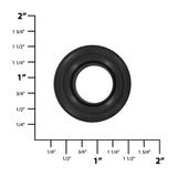 Ohio Travel Bag Fasteners #5 Black, Grommet with Washer, Solid Brass, #GROM-5-BLK GROM-5-BLK