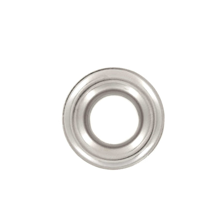 Ohio Travel Bag Fasteners #5 Nickel, Grommet with Washer, Solid Brass, #GROM-5-SBN GROM-5-SBN