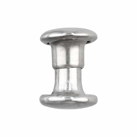 Ohio Travel Bag Fasteners 6mm Nickel, Double Cap Jiffy Rivet, Steel, #A-340-NP A-340-NP