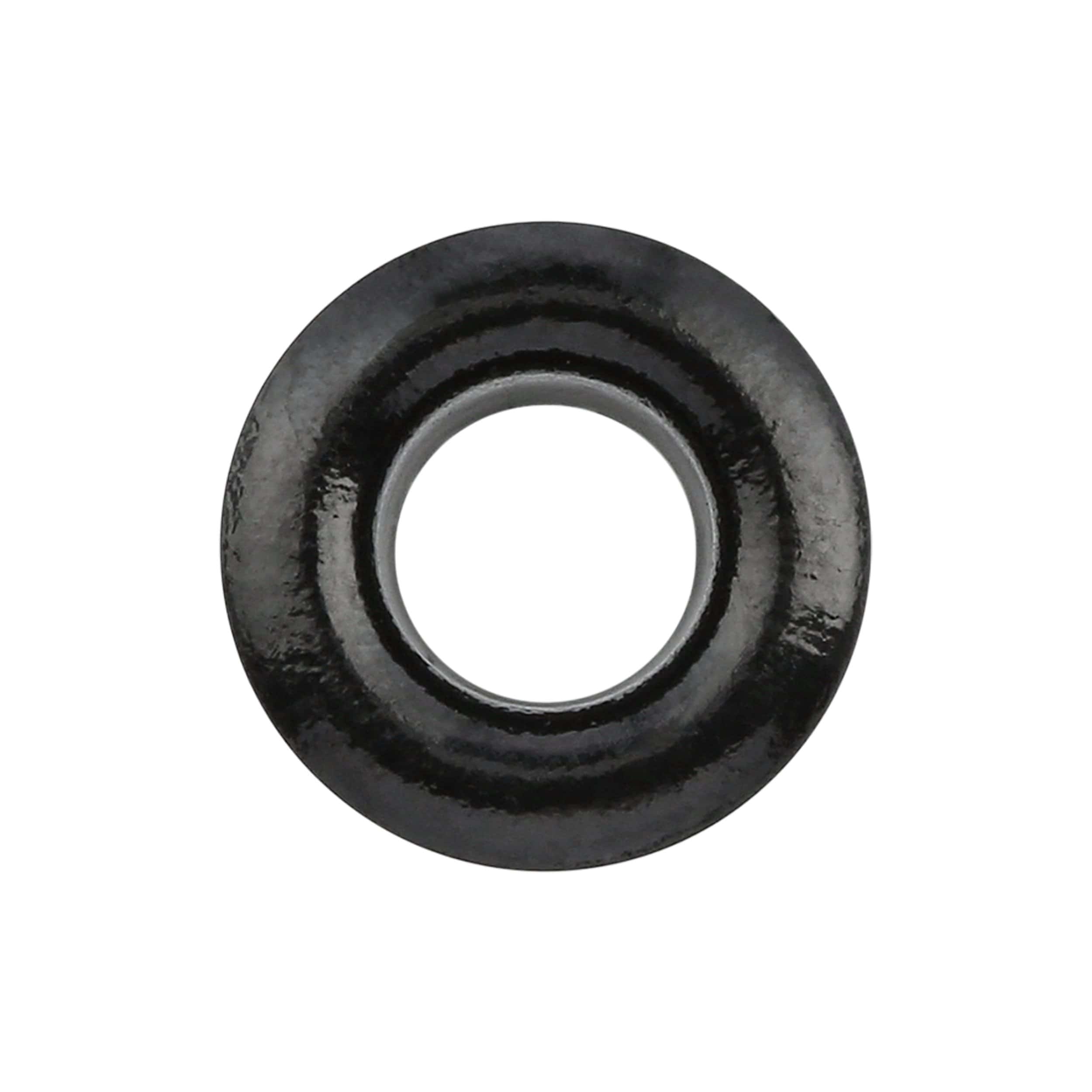 5.3mm Black, Eyelet, Aluminum - 12 pk – Weaver Leather Supply