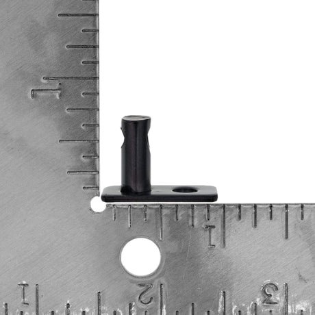 Ohio Travel Bag Fasteners 7/8" Black, Lock Post, Zinc Alloy, #SM-101-BLK SM-101-BLK