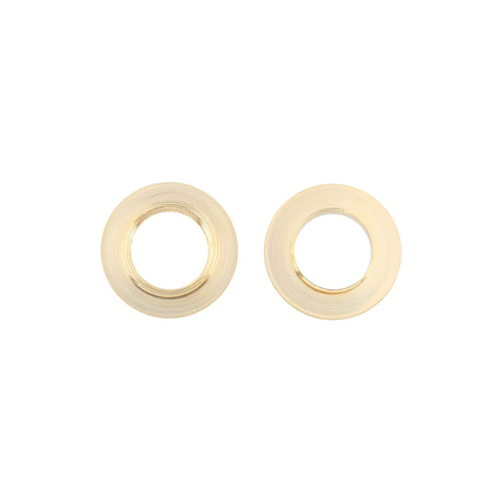 Ohio Travel Bag Fasteners 7/8" Gold, Screw Together Eyelet, Solid Brass, #P-2459-GOLD P-2459-GOLD