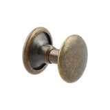Ohio Travel Bag Fasteners 7mm Antique Brass, Double Cap Jiffy Rivets, Steel, #A-313-ANTB A-313-ANTB