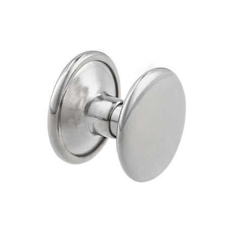 Ohio Travel Bag Fasteners 7mm-Nickel, Double Cap Jiffy Rivets, Steel, #A-312-NP A-312-NP