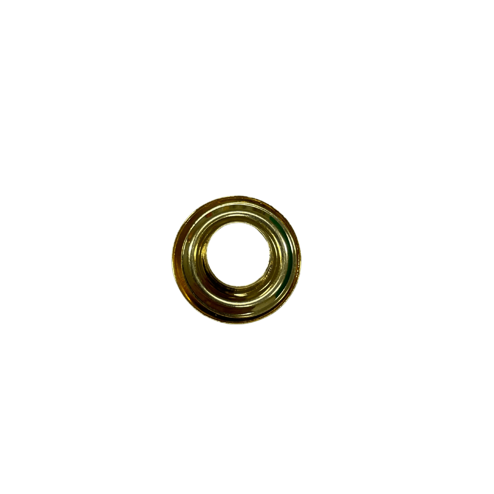 Ohio Travel Bag Fasteners Eyelet With Washer Solid Brass Gold, #P-2918-GOLD P-2918-GOLD