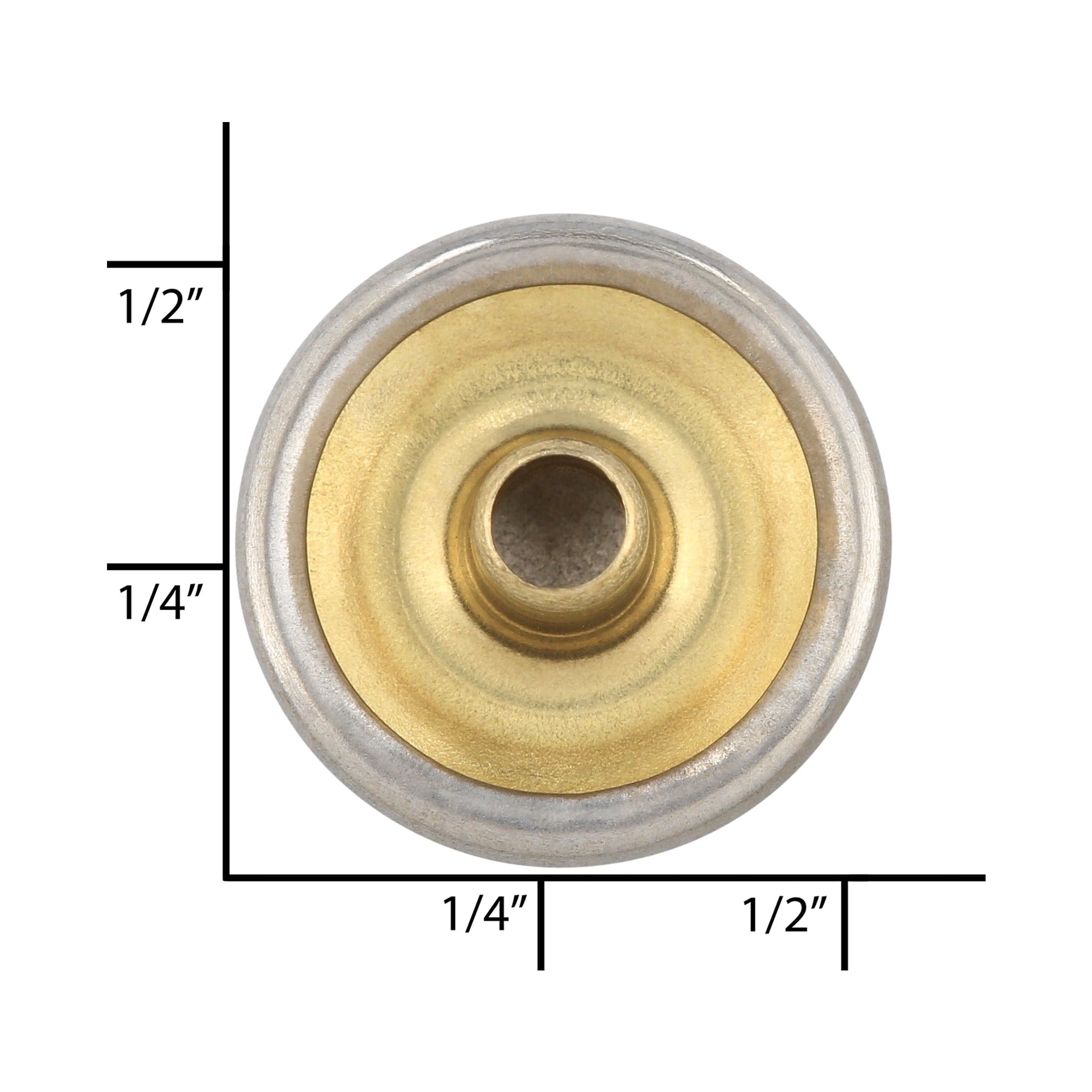 DOT® Durable™ Line 24 Antique Nickel Cap, Solid Brass – Weaver