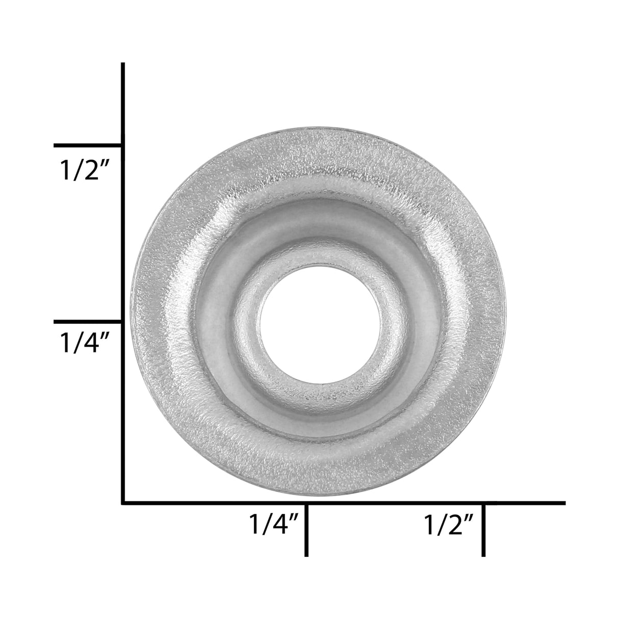 Ohio Travel Bag Fasteners Ligne 24 Nickel, Stud, Steel, #A-334-NP A-334-NP