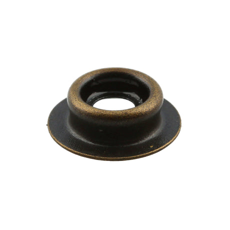 Ohio Travel Bag Fasteners Ligne 24 Snap Set Solid Brass Antique(Pack of 10 Sets Complete), #WF-036-ANTB WF-036-ANTB