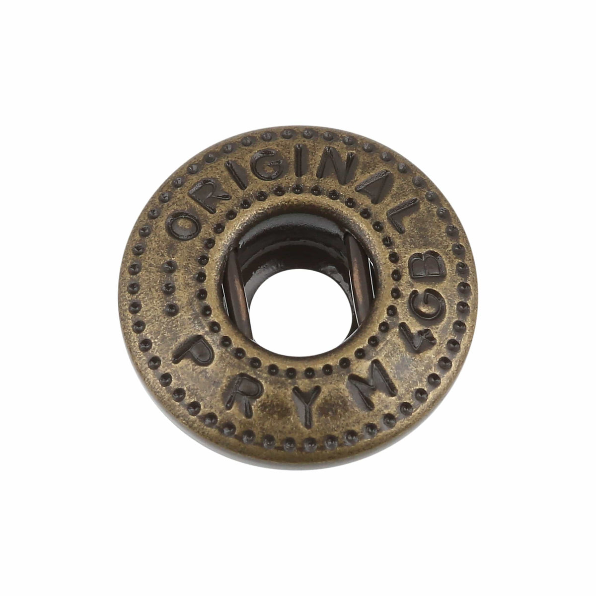 Primp Socket Line 4 Antique Brass, Prym Socket, Zinc Alloy – Weaver Leather Supply