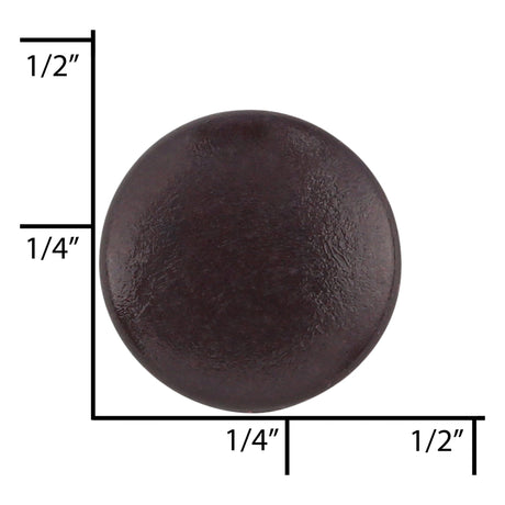 Ohio Travel Bag Fasteners Size 22 Brown, Segma Capped Post, Steel, #22413-BRO 22413-BRO