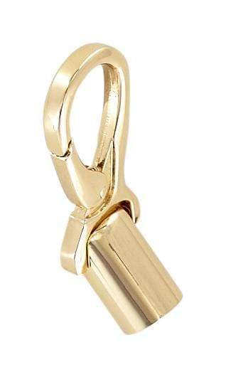 Ohio Travel Bag Handles 1/2" Gold, Strap End With Snaphook, Steel, #P-3072-GOLD P-3072-GOLD