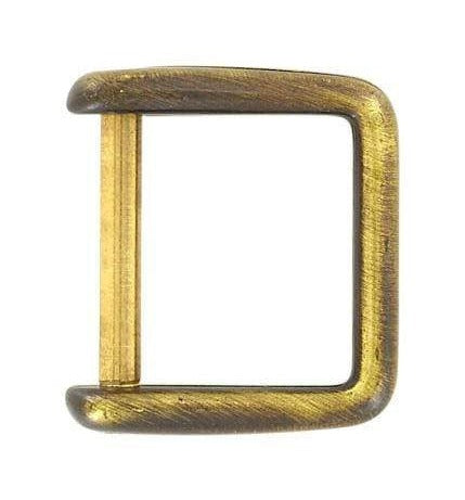 1 Antique Brass Ring with Screw Pin, Zinc Alloy, #P-2199