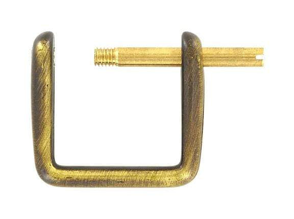 Ohio Travel Bag Handles 1" Antique Brass Ring with Screw Pin, Zinc Alloy, #P-2199 P-2199