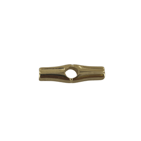 Ohio Travel Bag Handles 13/16" Light Gold, Strap End Toggle, Zinc Alloy, #P-3087-LTGOLD P-3087-LTGOLD