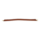 18" Tan, Handle with Brass Hardware, Leather, #L-1552-TAN