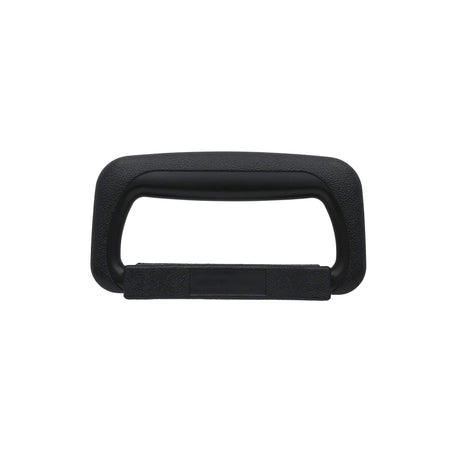 Ohio Travel Bag Handles 3 3/4" Black, Post Style Handle with Mounting Plate, Plastic, #L-1166 L-1166