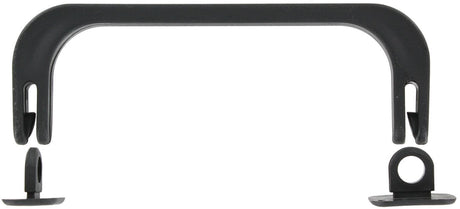 Ohio Travel Bag Handles 4" Black, Post Style Handle, Plastic, #L-3822 L-3822
