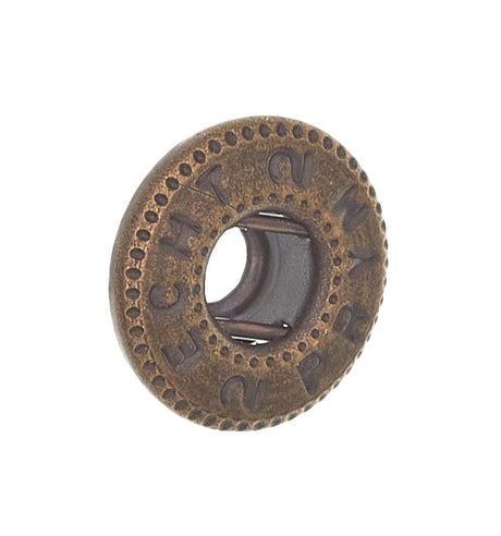 Ohio Travel Bag Ligne 2 Antique Brass, Socket, Solid Brass, #2373-ANTB 2373-ANTB