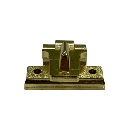 Ohio Travel Bag Locks & Closures 1 1/4" Gold, Hasp, Steel, #LH-1559 LH-1559