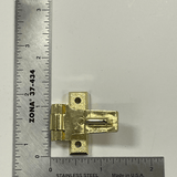 Ohio Travel Bag Locks & Closures 1 1/4" Gold, Hasp, Steel, #LH-1559 LH-1559